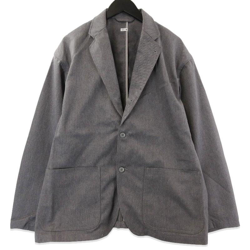未使用 SEQUEL シークエル T/C BLAZER SQ-26SS-JK-02 ブレザー 段返り3B GRAY L 71016537