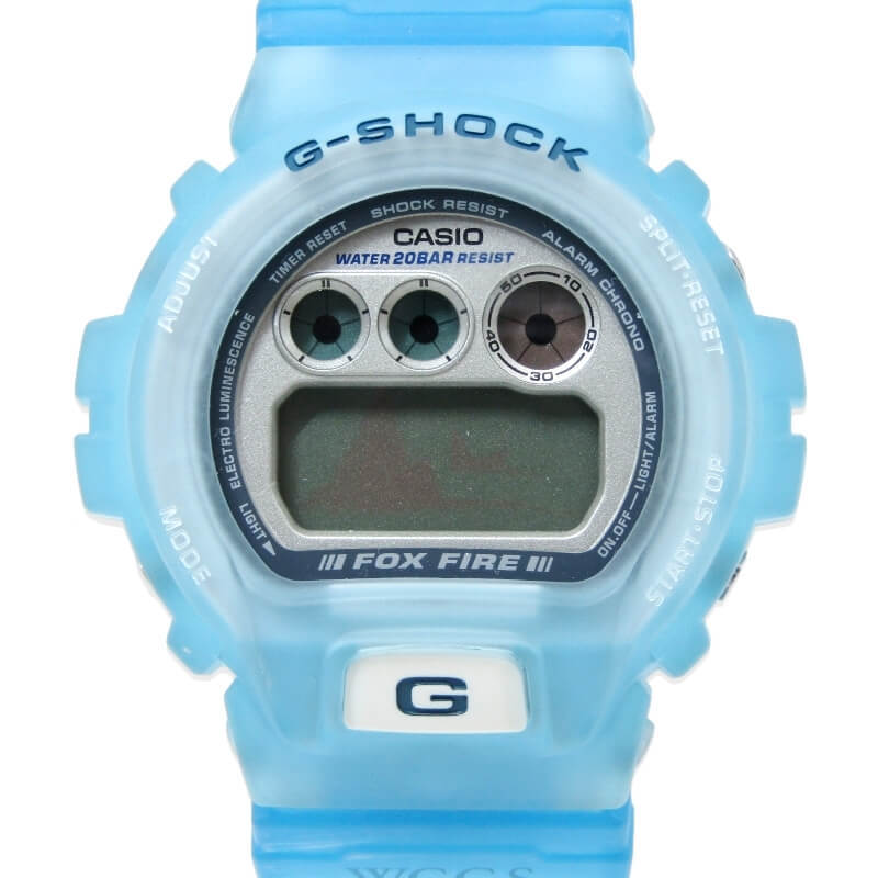 電池切れ CASIO G-SHOCK Gショック DW-6900WC-2BT W.C.C.S. 世界サンゴ礁保護協会 マンタ WCCS スケルトン ブルー 28013276