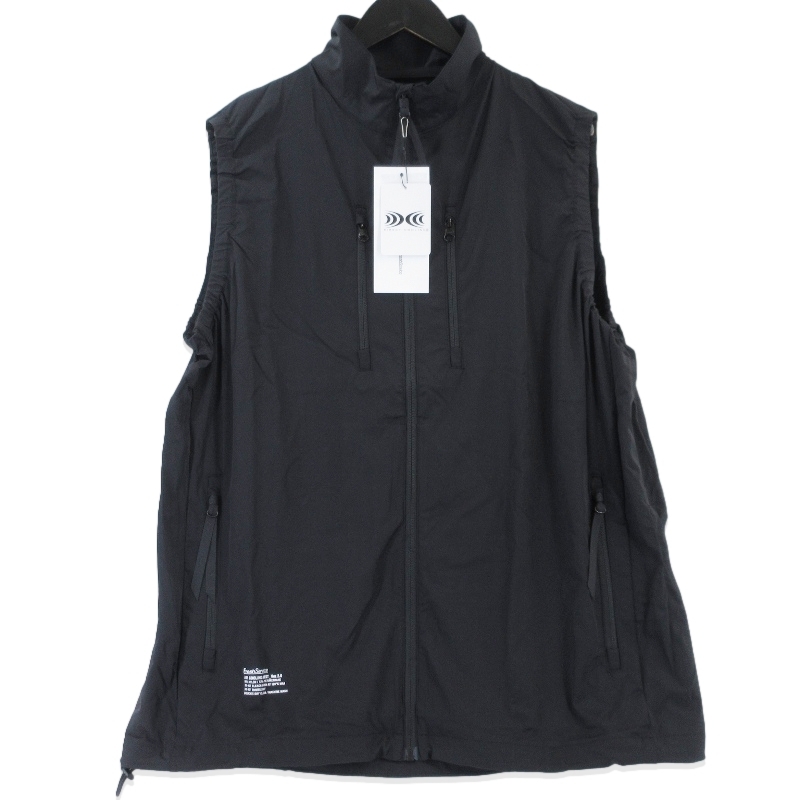 未使用 FreshService フレッシュサービス AIR COOLING VEST Ver.2.0 FSC261-30295 ナイロンベスト 空調服 ブラック 黒 M 99001725