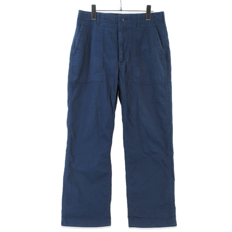 ENGINEERED GARMENTS エンジニアドガーメンツ ベイカーパンツ コットン ファティーグパンツ USA製 ネイビー XS 99001715