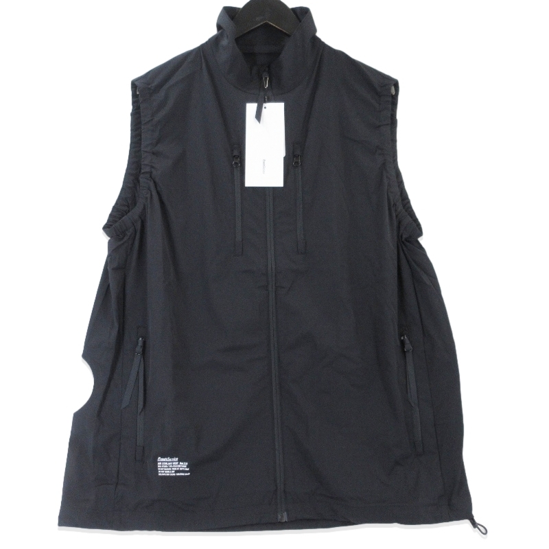 未使用 FreshService フレッシュサービス AIR COOLING VEST Ver.2.0 FSC261-30295 ナイロンベスト 空調服 ブラック 黒 M 99001724