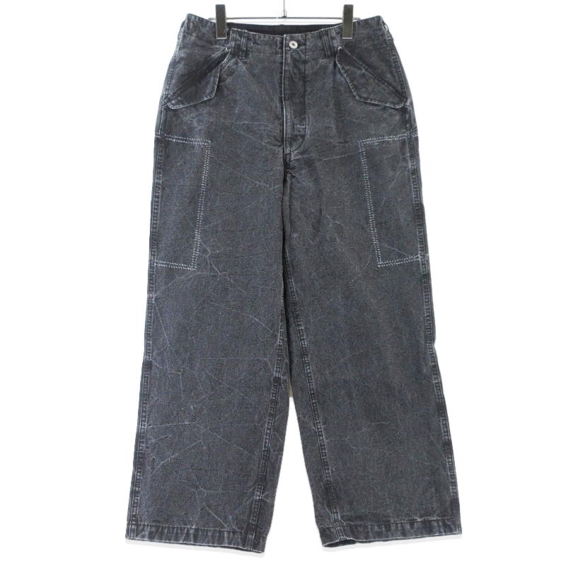 A.PRESSE アプレッセ M-51フィールドパンツ 25SAP-04-03H M-51 Custom Pants コットン 日本製 ブラック 黒 2 99001719