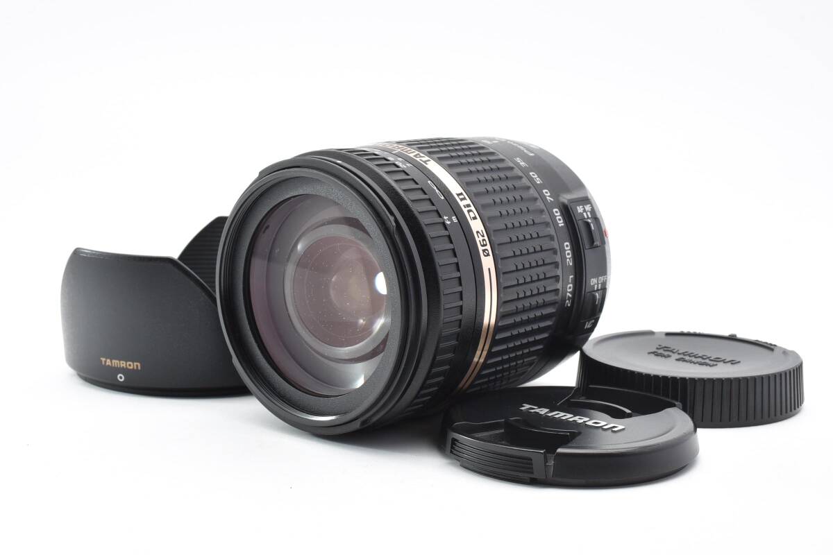 ★良品★TAMRON タムロン Di 18-270mm F3.5-6.3 VC キャノン用★ W0742＃5567