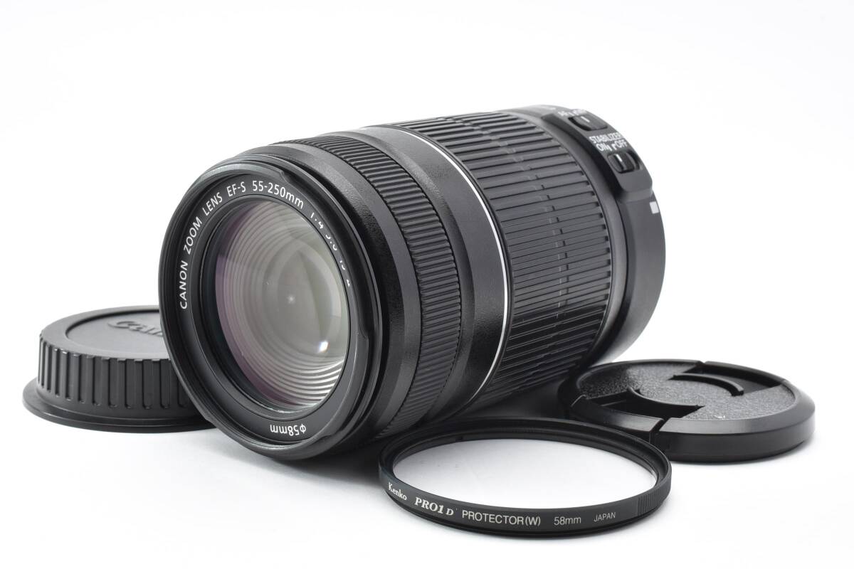 ★良品★キャノン Canon EF-S 55-250mm F4-5.6 IS Ⅱ★ W0770＃5612