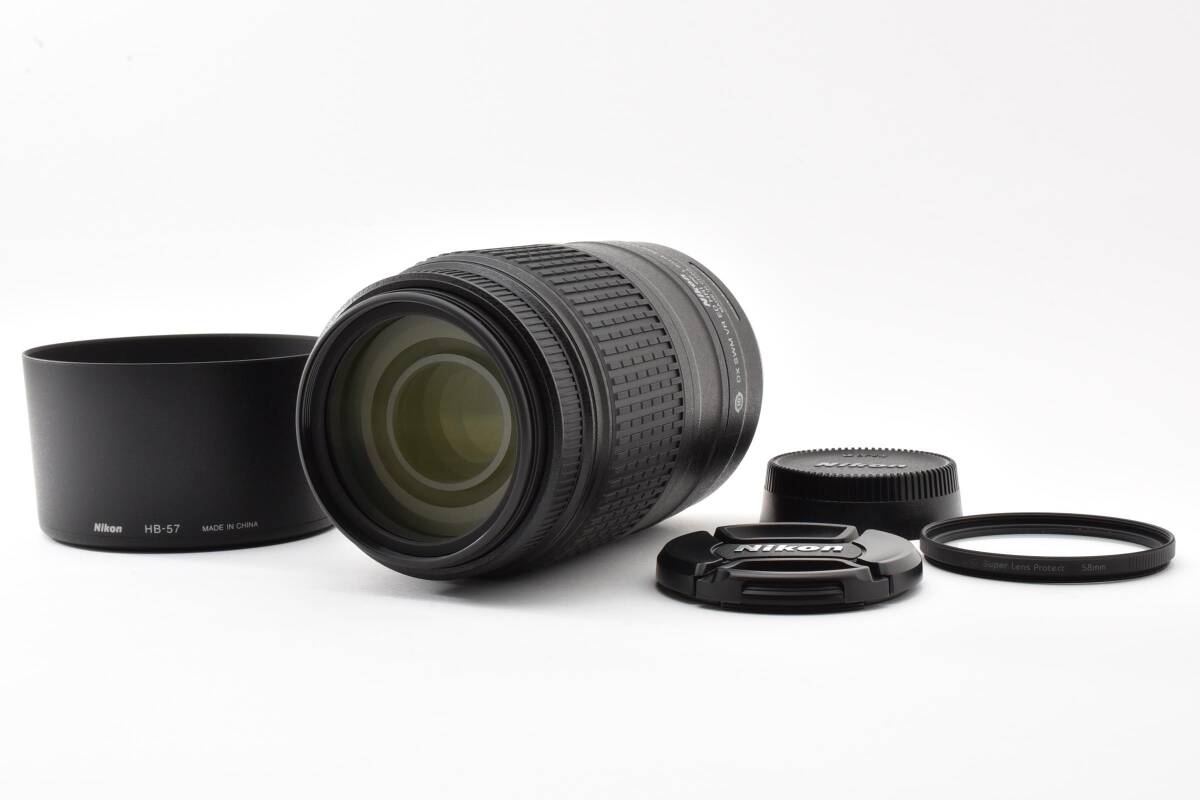 ★極上品★ニコン Nikon AF-S NIKKOR 55-300mm F4.5-5.6 G ED DX VR★ W0810＃5631