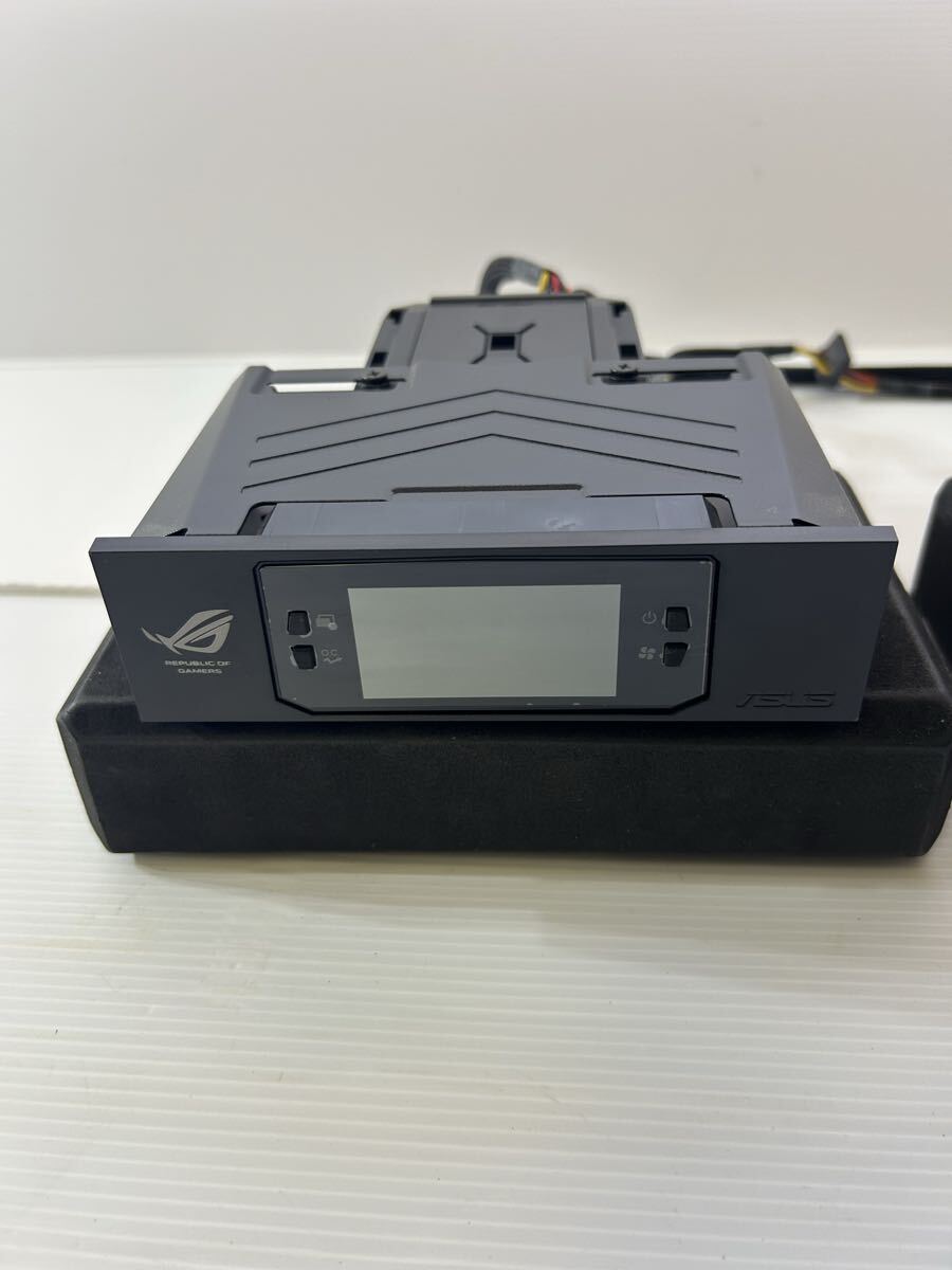 ASUS ROG フロントパネル ファンコントローラー LCDディスプレイ PCパーツ ゲーミング 自作PC 完動品