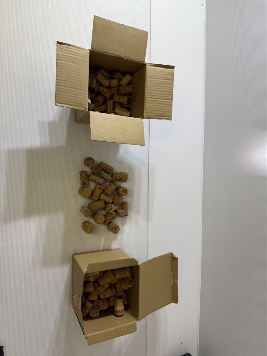 ワインコルク まとめ売り 大量 天然コルク ハンドメイド DIY 工作 インテリア ワイン栓 中古