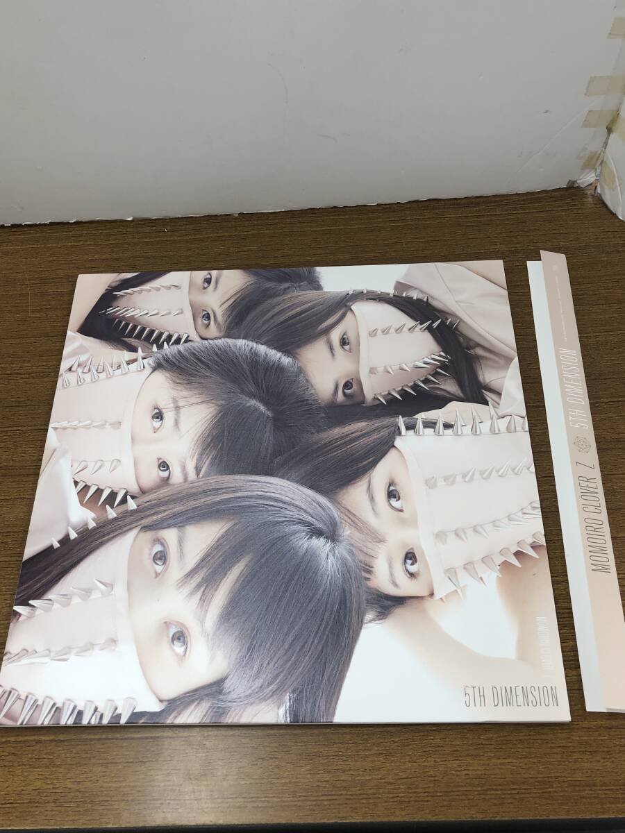 【1円スタート】ももいろクローバーZ 5th DIMENSIONレコード ジャンク品