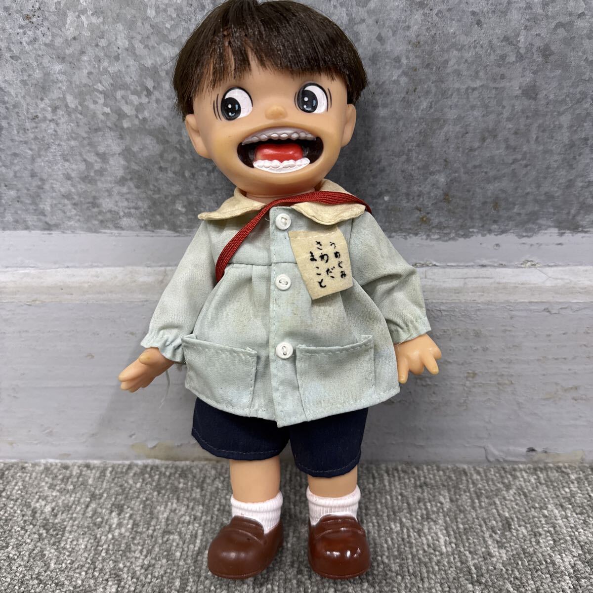 昭和レトロ 当時物 まことちゃん 楳図かずお ソフビ フィギュア 人形 ポピー 日本製 ヴィンテージ　アンティーク　コレクション　