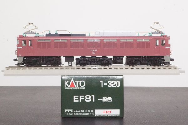 KATO EF81 交直流電気機関車 一般色
