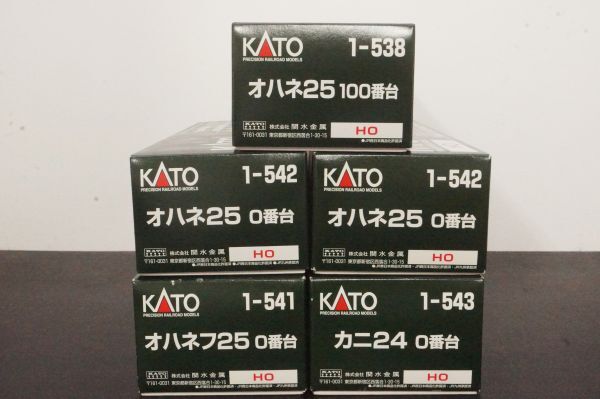 KATO 24系25形 カニ24 0形 オハネ25 0形 オハネ25 100形 オハネフ25 0形 計5輌