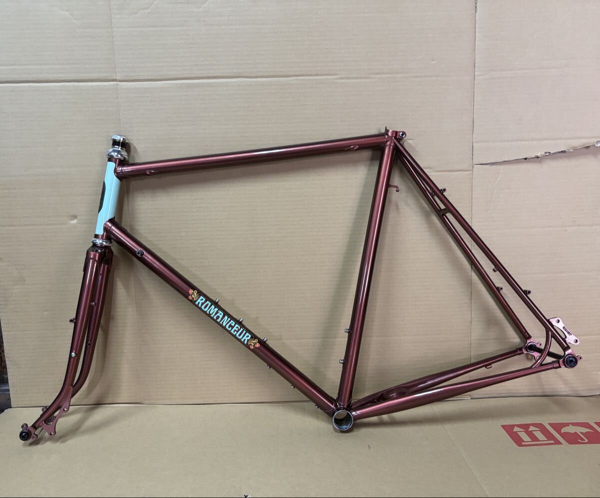 CRUST BIKES romanceur クラスト ロマンサー ディスクフレーム 58 極美車