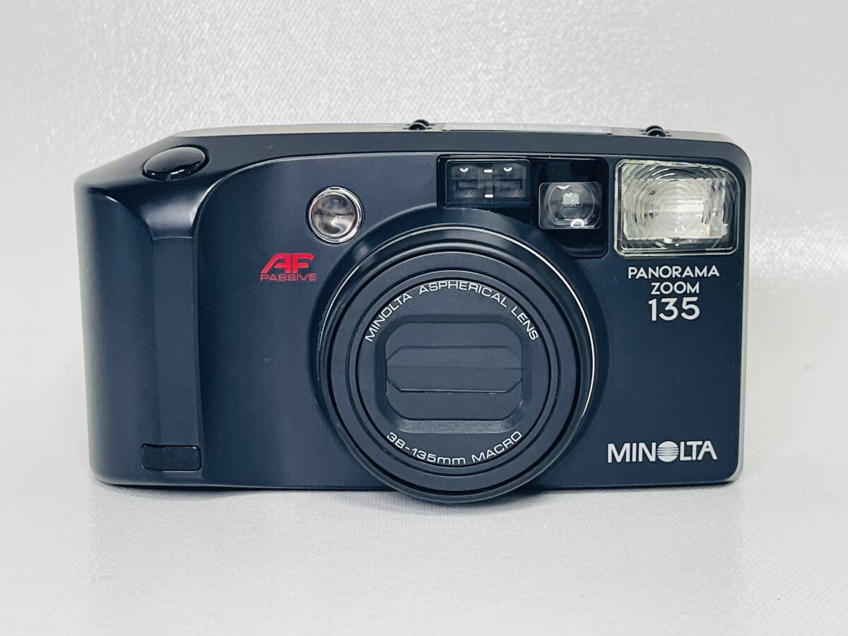 1円スタート MINOLTA PANORAMA ZOOM 135 ミノルタ コンパクトフィルムカメラ AF パノラマ機能 美品 中古