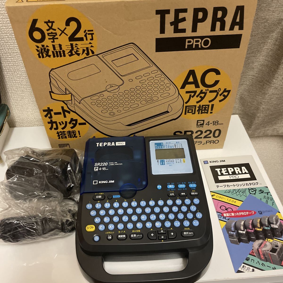 TEPRA PRO テプラ プロ SR220 動作確認済み