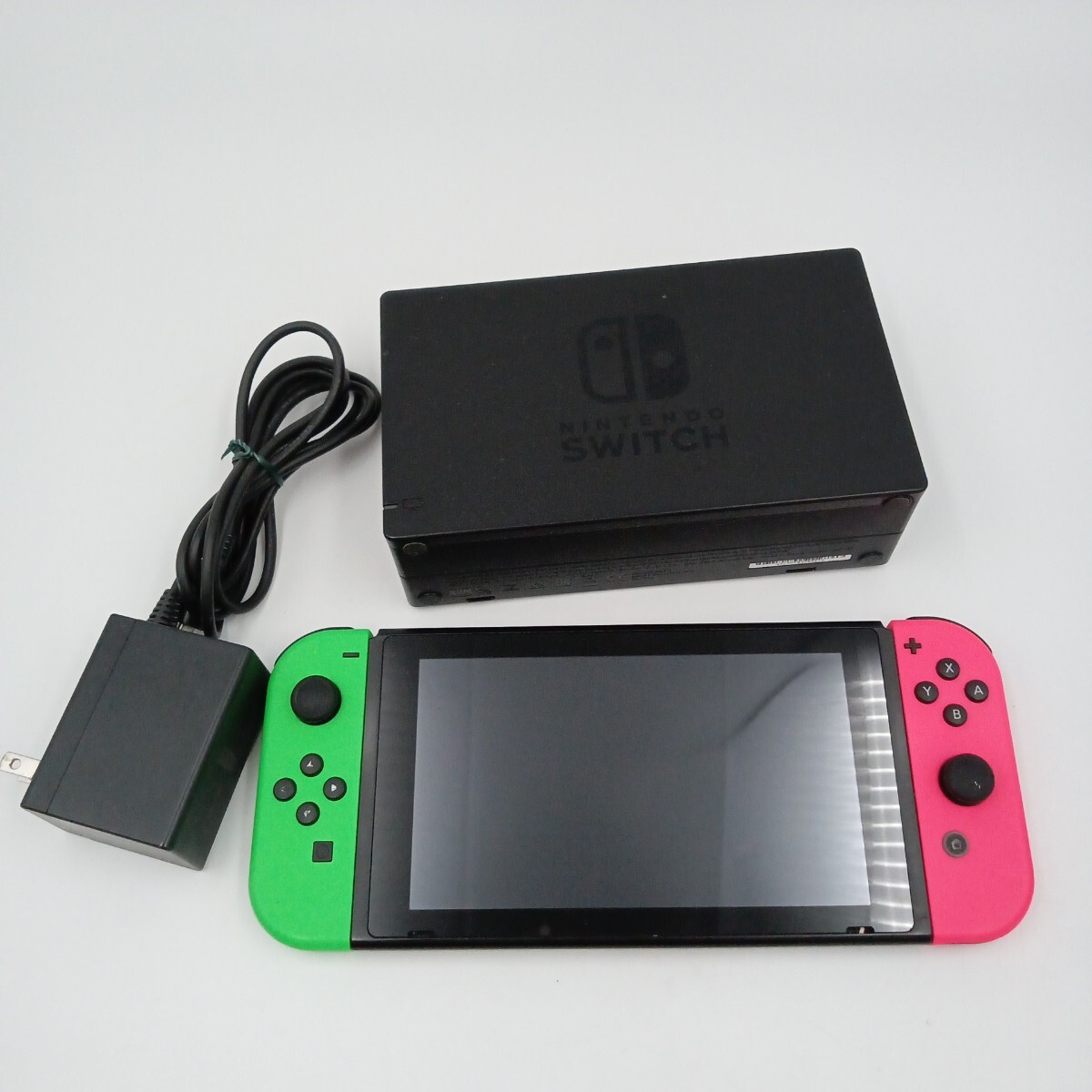 F Nintendo Switch ニンテンドースイッチ HAC-001 ネオンピンク ネオングリーン XKJ70015592456