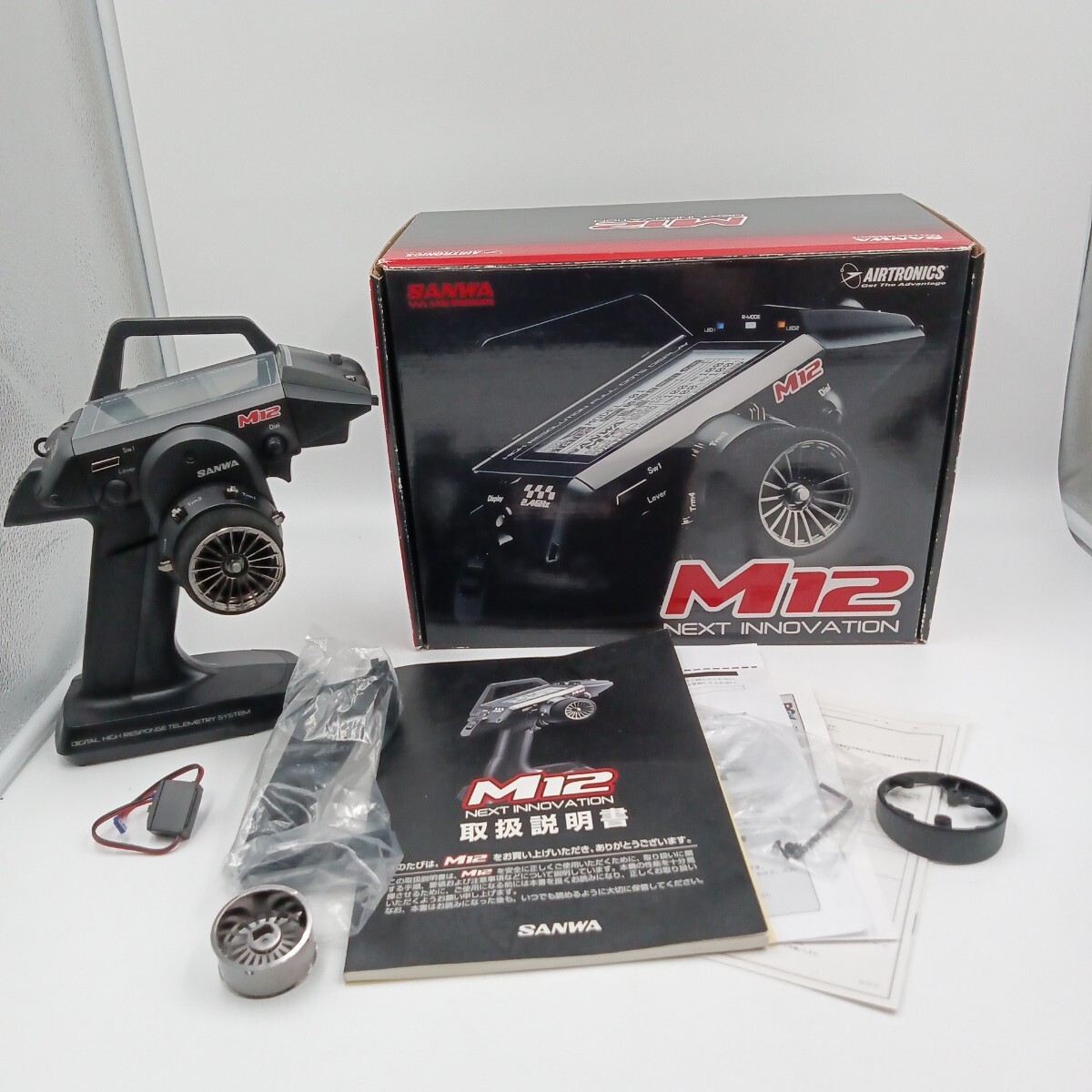 A SANWA サンワ プロポ ラジコンカー用送信機 M12 NEXT INNOVATION 動作未確認