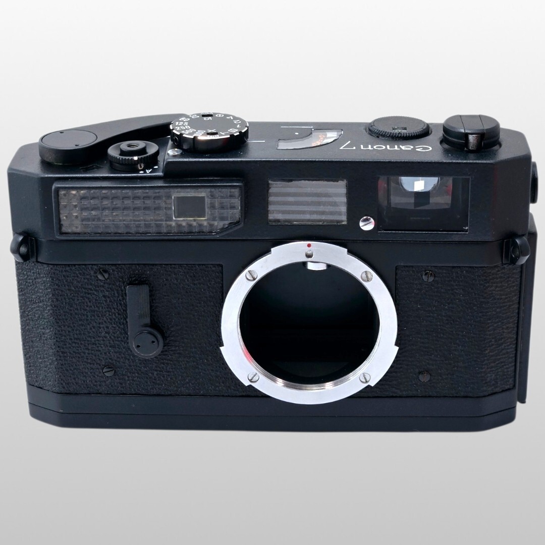 【整備済/保証付】キャノン Canon Model 7 ブラック レンジファインダー フィルムカメラ ボディ LTM L39 Repaint Camera film #922541