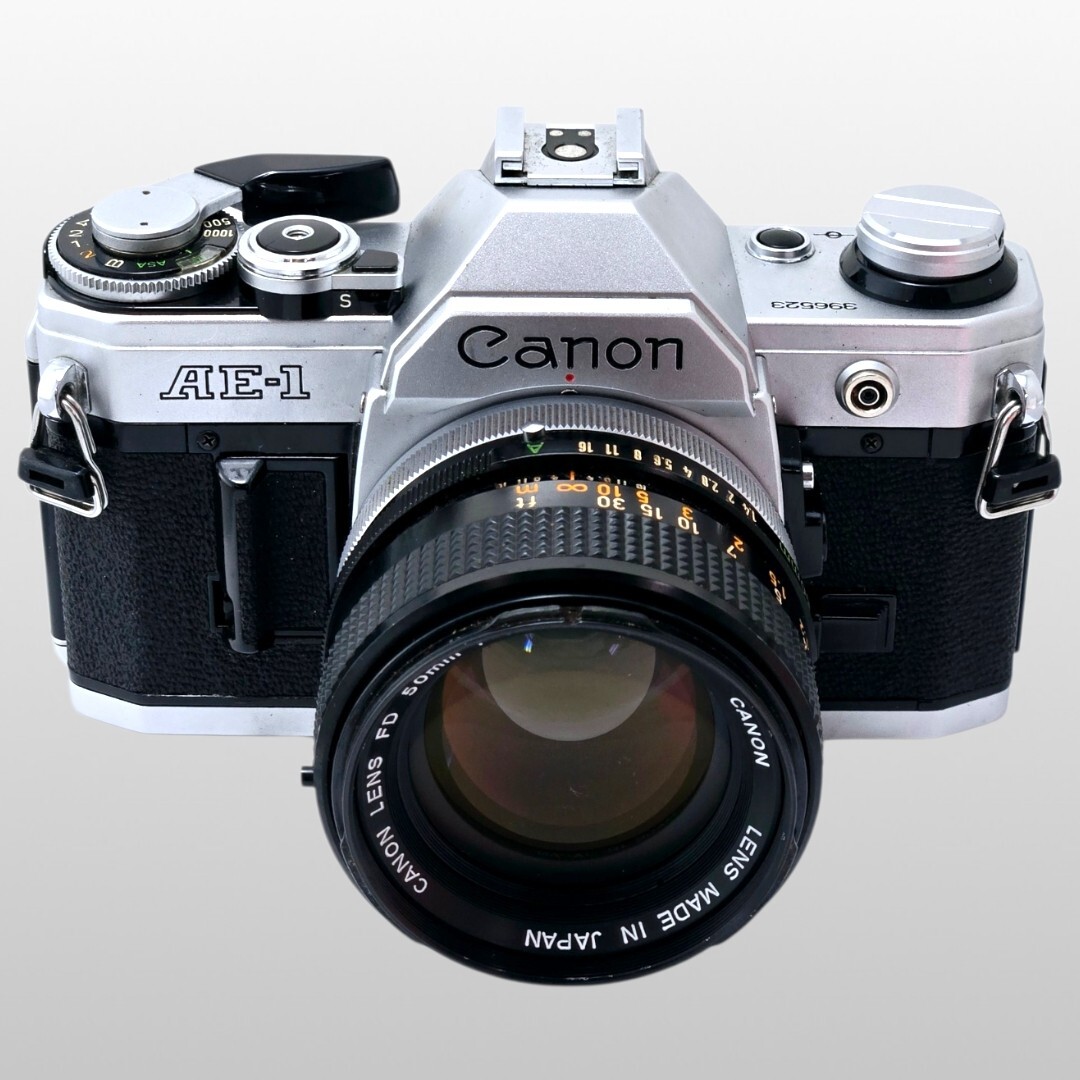 【整備済/保証付】Canon AE-1 FD 50mm F1.4 S.S.C. ボディ レンズセット フィルム一眼 film camera LENS #22311#22306