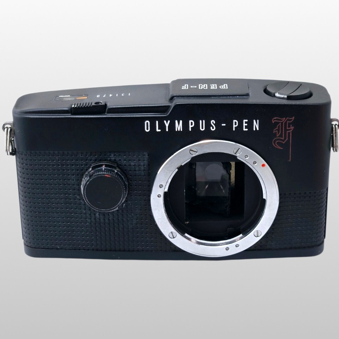 【整備済/保証付】OLYMPUS オリンパス PEN-F レンジファインダー ボディ Repaint Camera film camera #131479