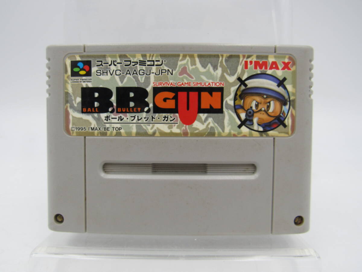 ZC511/スーパーファミコン BALL BULLET GUN ボールブレットガン ソフト SFC ゲーム 任天堂 ニンテンドー 保管品