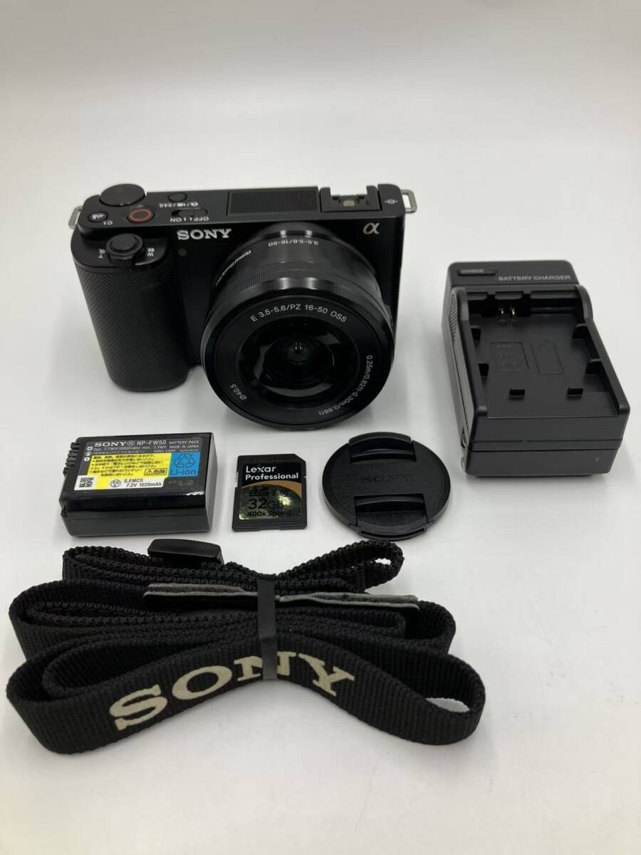 【動作確認済】SONY ZV-E10 16-50mm レンズキット