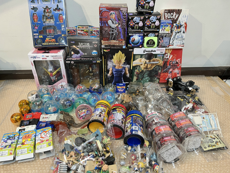 未検品 フィギュア プラモデル 等 おもちゃ 色々 おまとめセット ワンピース コビー ゾロ / ドラゴンボールZ ベジータ 他 現状渡し