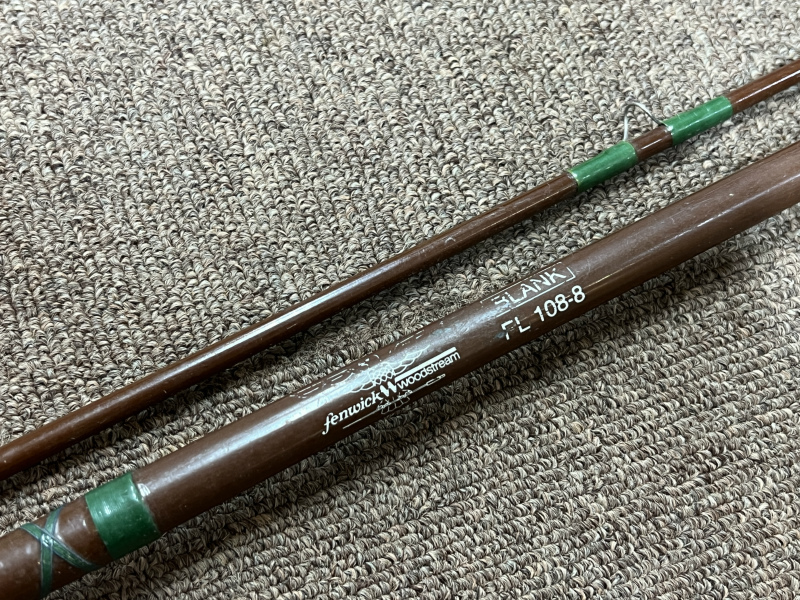 現状品 fenwick フェンウィック フライロッド FL108-8 オールド ビンテージ 釣竿 現状渡し