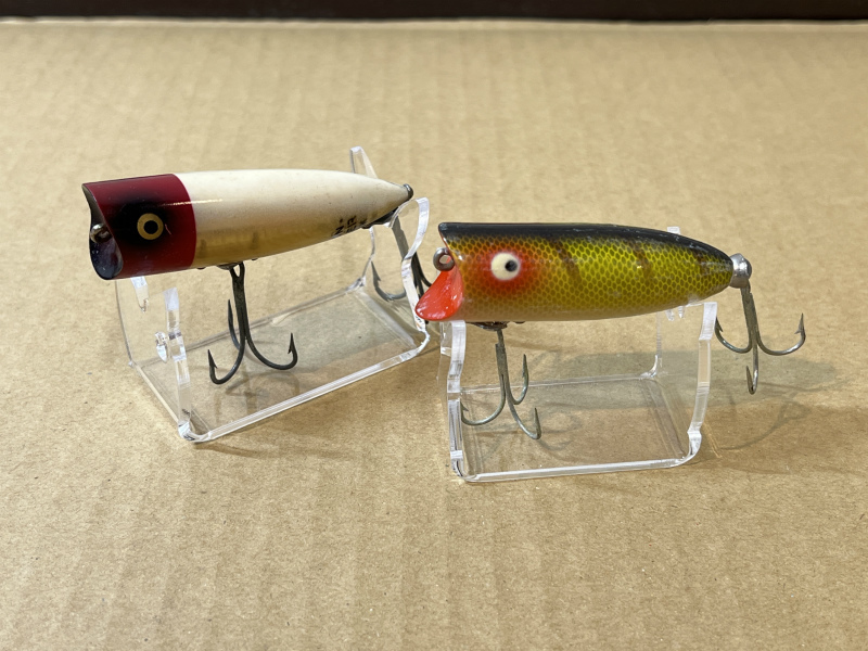 現状品 Heddon ヘドン BABY LUCKY 13 / CHUGGER SPOOK 計2点 おまとめセット オールドルアー ビンテージ ルアー 現状渡し