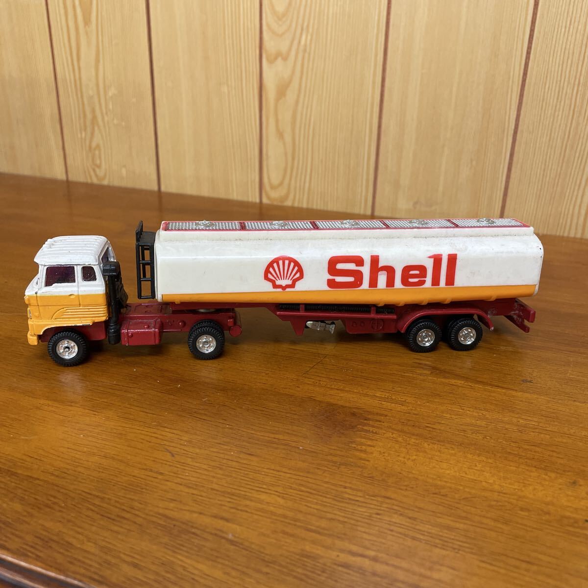 な7165 ミニカー トミカ ダンディ tomica DANDY Hino TRACTOR 日野 トラクター タンクローリー Shell S=1/60 ヴィンテージ　レトロ　当時物