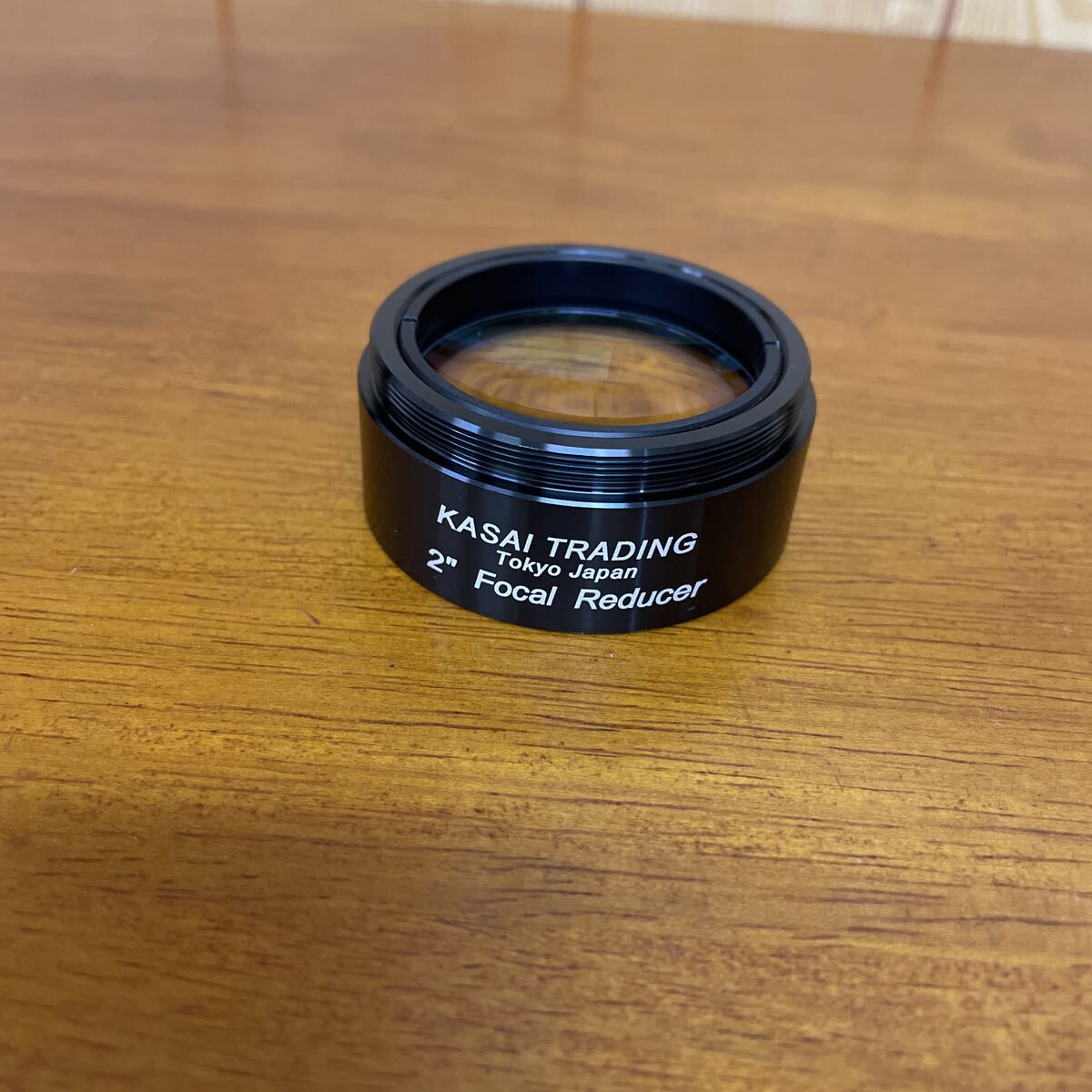 B7524 笠井トレーディング　2 Focal Reducer 2インチ・フォーカルレデューサー　天体望遠鏡　縮小レンズ　　焦点距離　望遠鏡