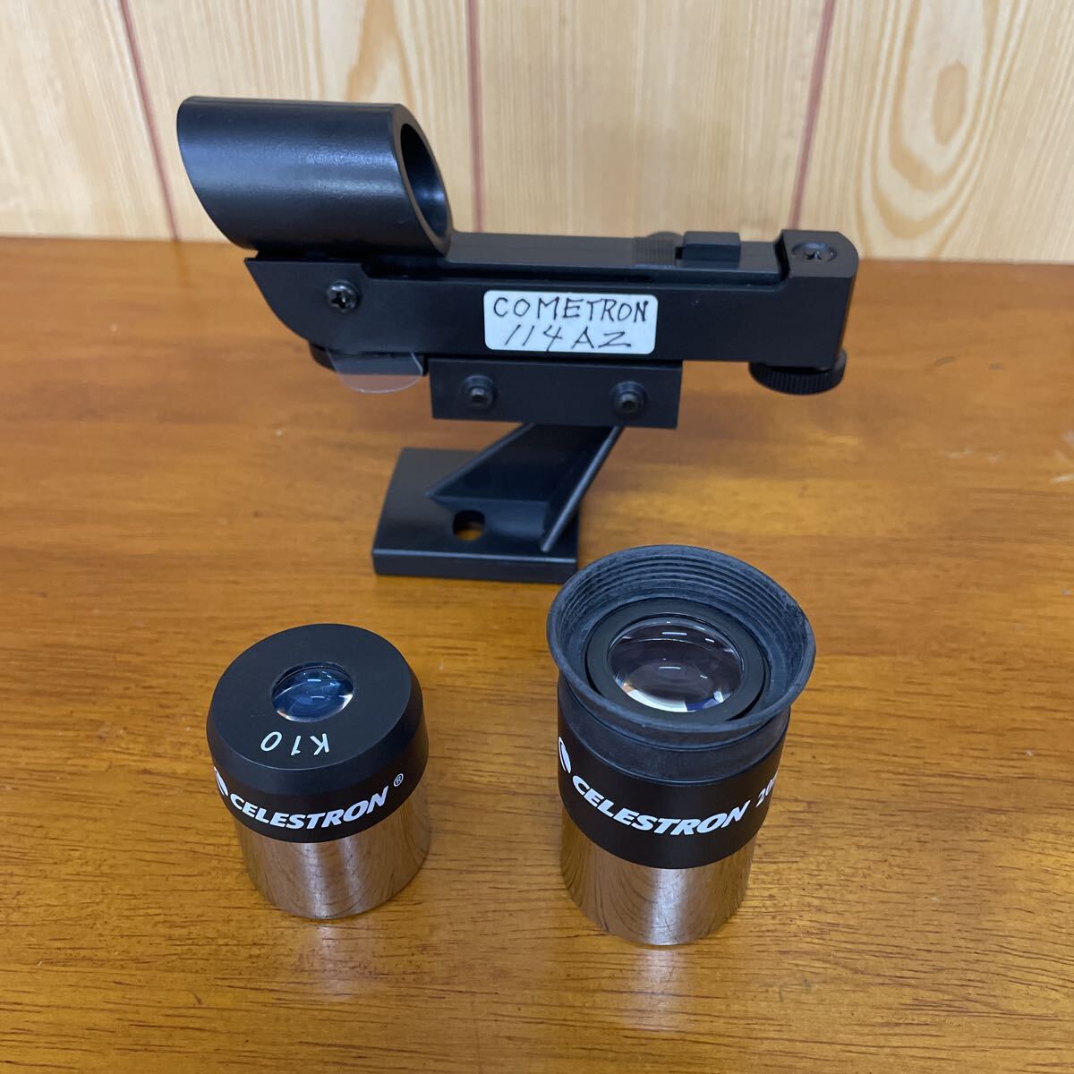 B7525 レッドドットファインダー スターポインター Celestron セレストロン　K10mm 接眼レンズ　Celestron 20mm 接眼レンズ　アイピース