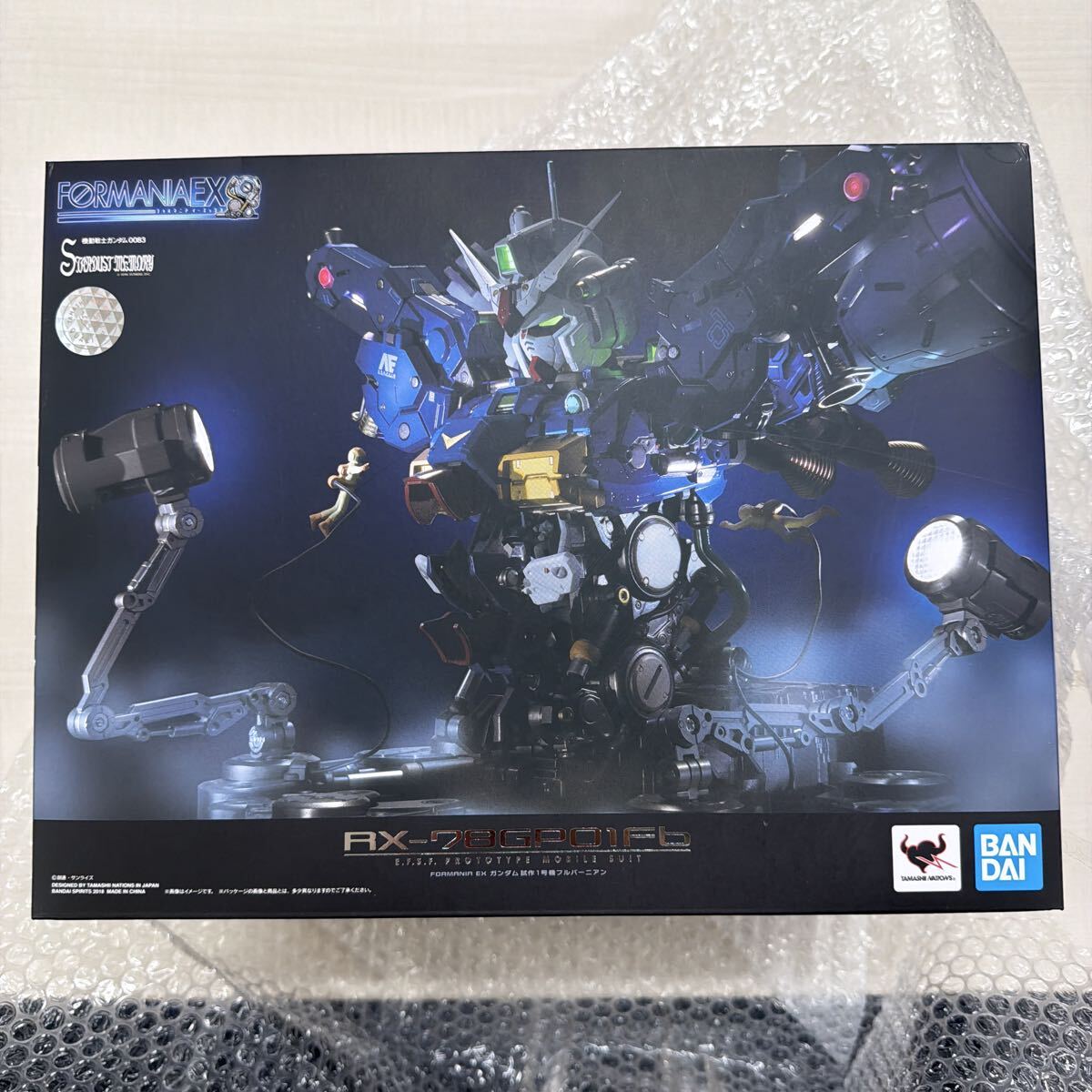 FORMANIA EX ガンダム試作1号機 フルバーニアン 機動戦士ガンダム 0083 バンダイ 未開封品 フォーマニア