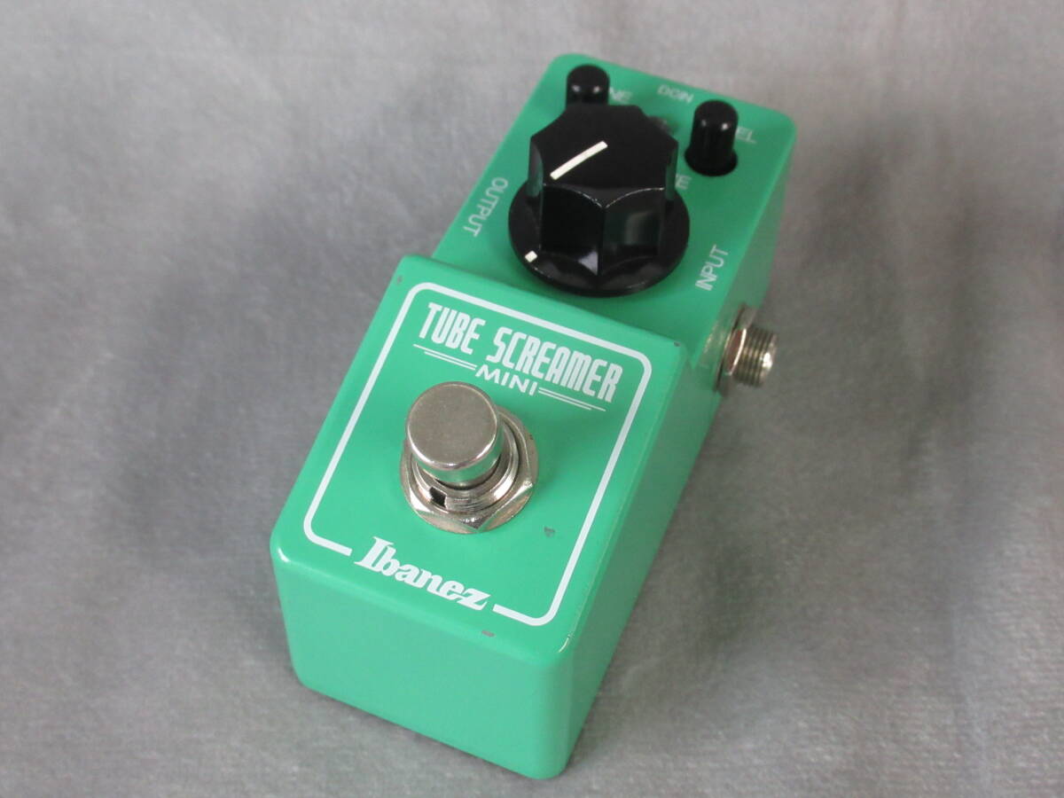 Ibanez TUBE SCREAMER MINI オーバードライブ　ギターエフェクター　チューブスクリーマー