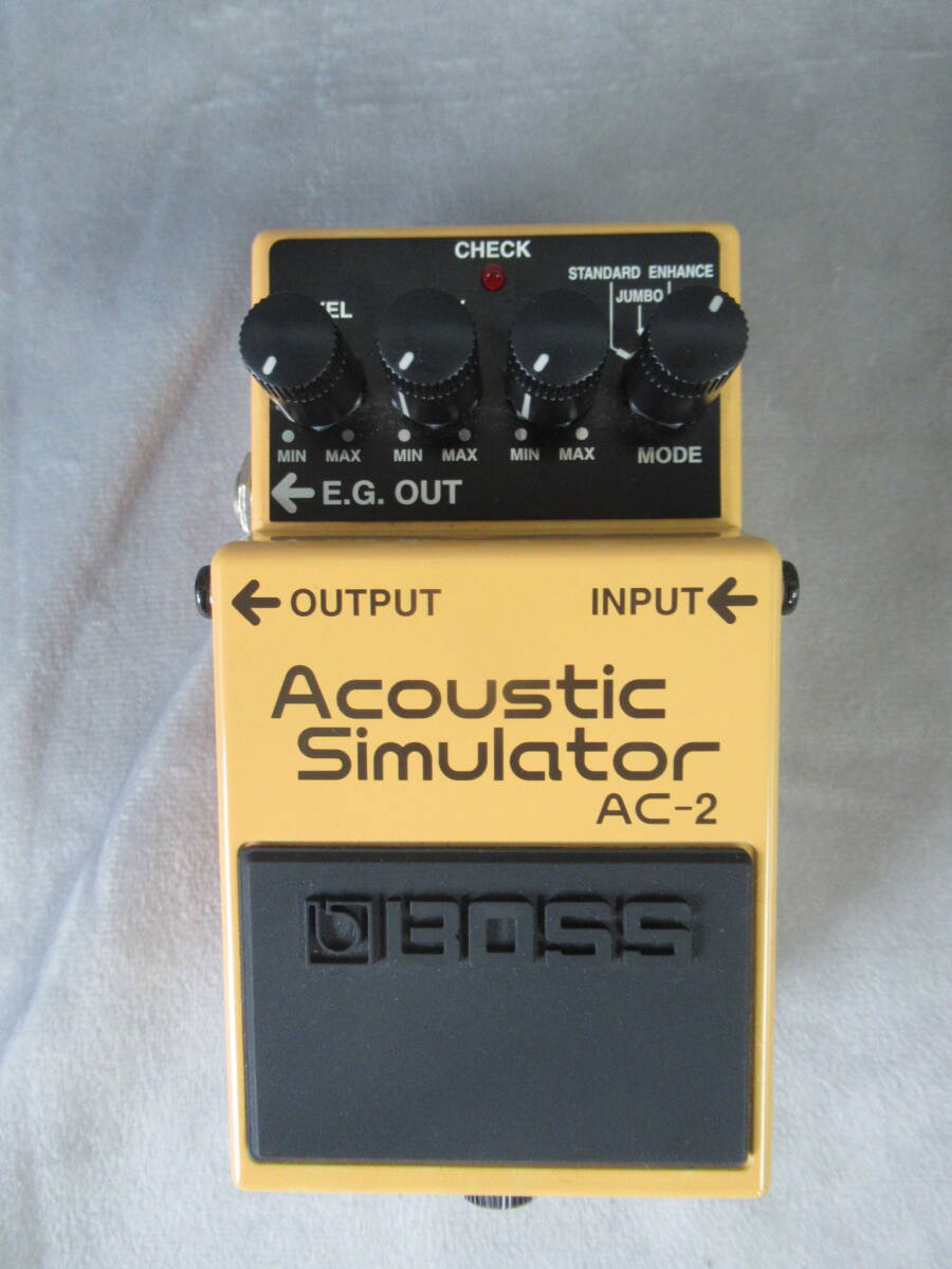BOSS　AC-2　Acoustic Simulator　アコースティックシュミレーター　[説明書/元箱付き］