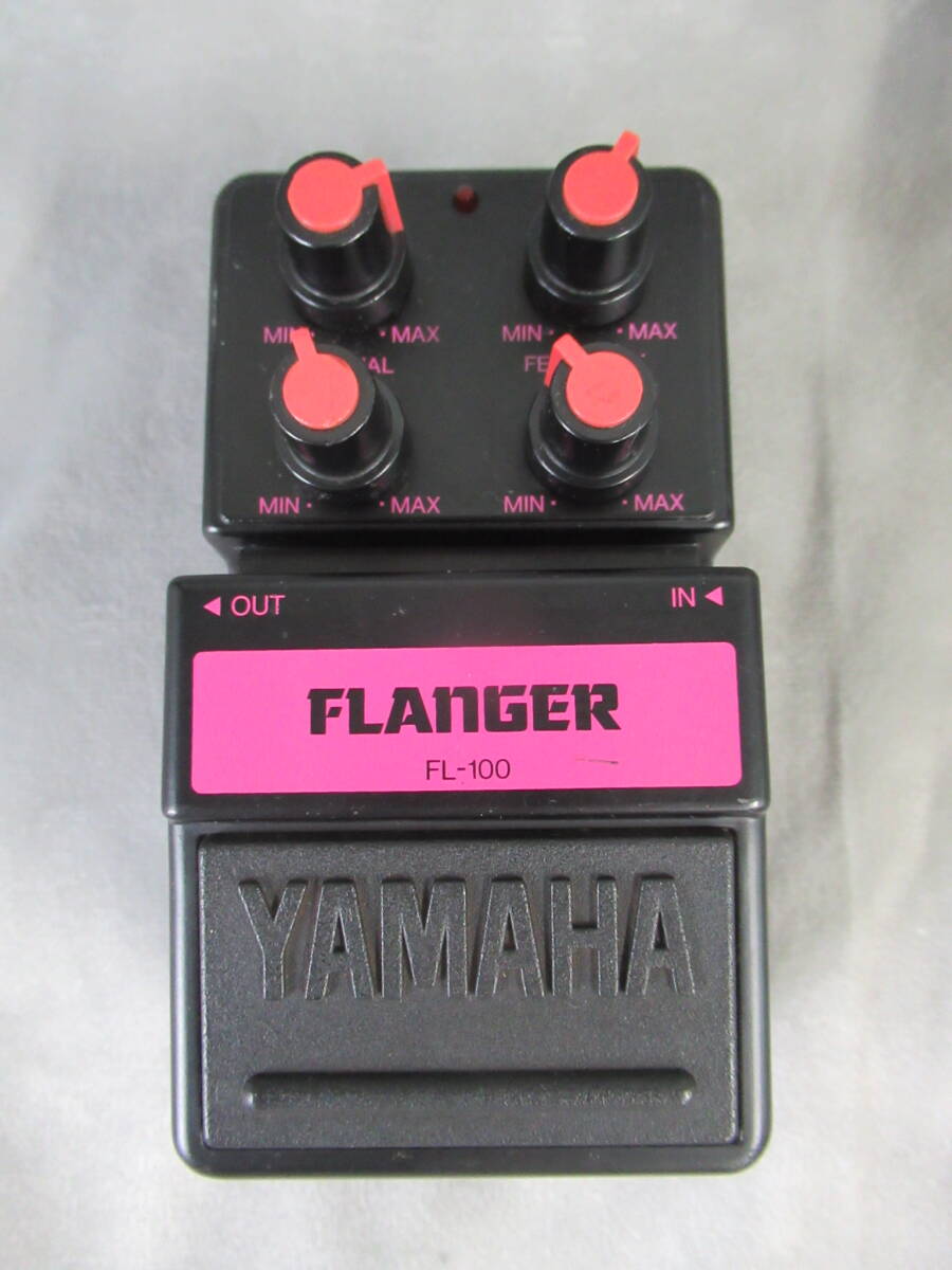 YAMAHA FL-100 FLANGER エフェクター　ヤマハ　フランジャー
