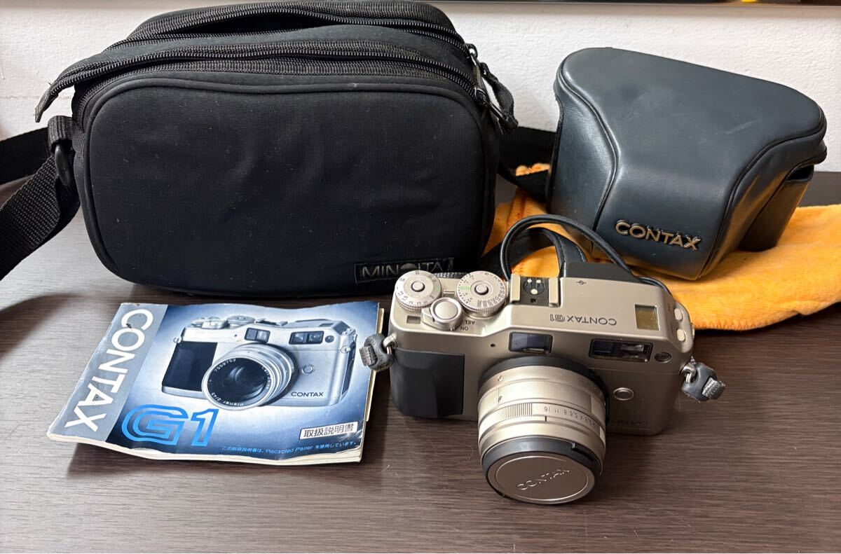 美品　コンタックスG 1 フィルムカメラ28mmレンズ付き
