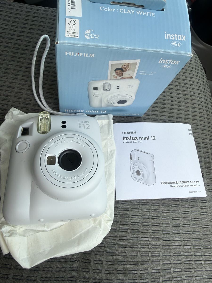 7.FUJIFILM 富士フィルム　チェキ　instax mini 12 動作確認済