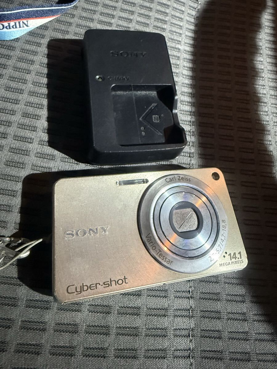 16.SONY ソニー　Cyber-shot DSC-W350 デジカメ　簡易動作確認済