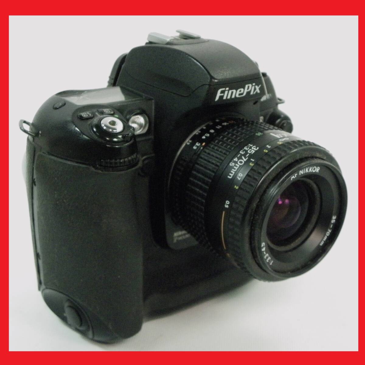 ゆうパック.60サイズ.送料記載済み　富士フィルム FUJIFILM FinePix S3 Pro　ＡＦ．ニコン.35-70ｍｍ.マクロ.おまけ　（赤枠.楽）