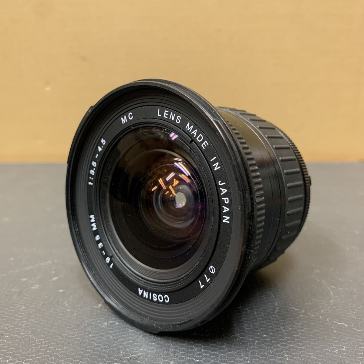 COSINA 19 - 35mm 1:3.5-4.5 MC φ77 コシナ カメラレンズ ニコン用 未確認 LENS 332