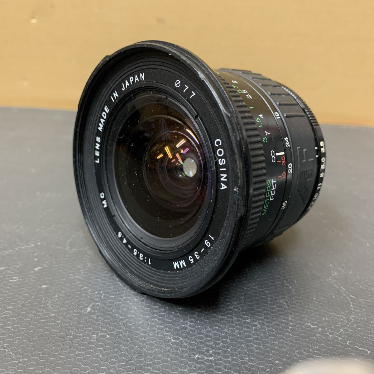 COSINA 19 - 35mm 1:3.5-4.5 MC φ77 コシナ カメラレンズ ニコン用 未確認 LENS 333