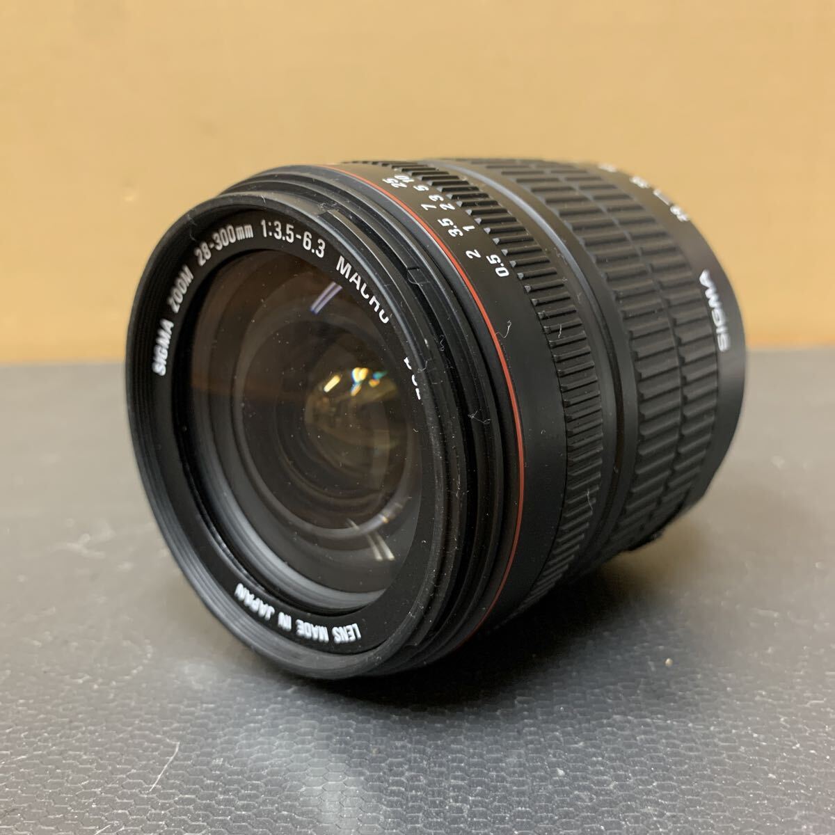SIGMA ZOOM 28 - 300mm 1:3.5-6.3 MACRO φ62 シグマ カメラレンズ ニコン用 未確認 LENS 338