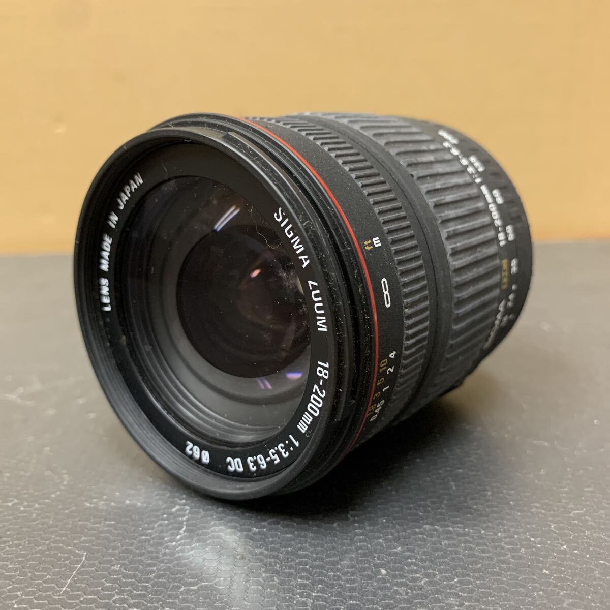 SIGMA ZOOM 18 - 200mm 1:3.5-6.3 DC φ62 シグマ カメラレンズ キヤノン用 未確認 LENS 340