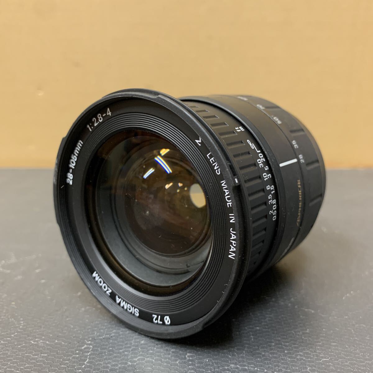 SIGMA ZOOM 28 - 105mm 1:2.8-4 φ72 シグマ カメラレンズ キヤノン用 未確認 LENS 341