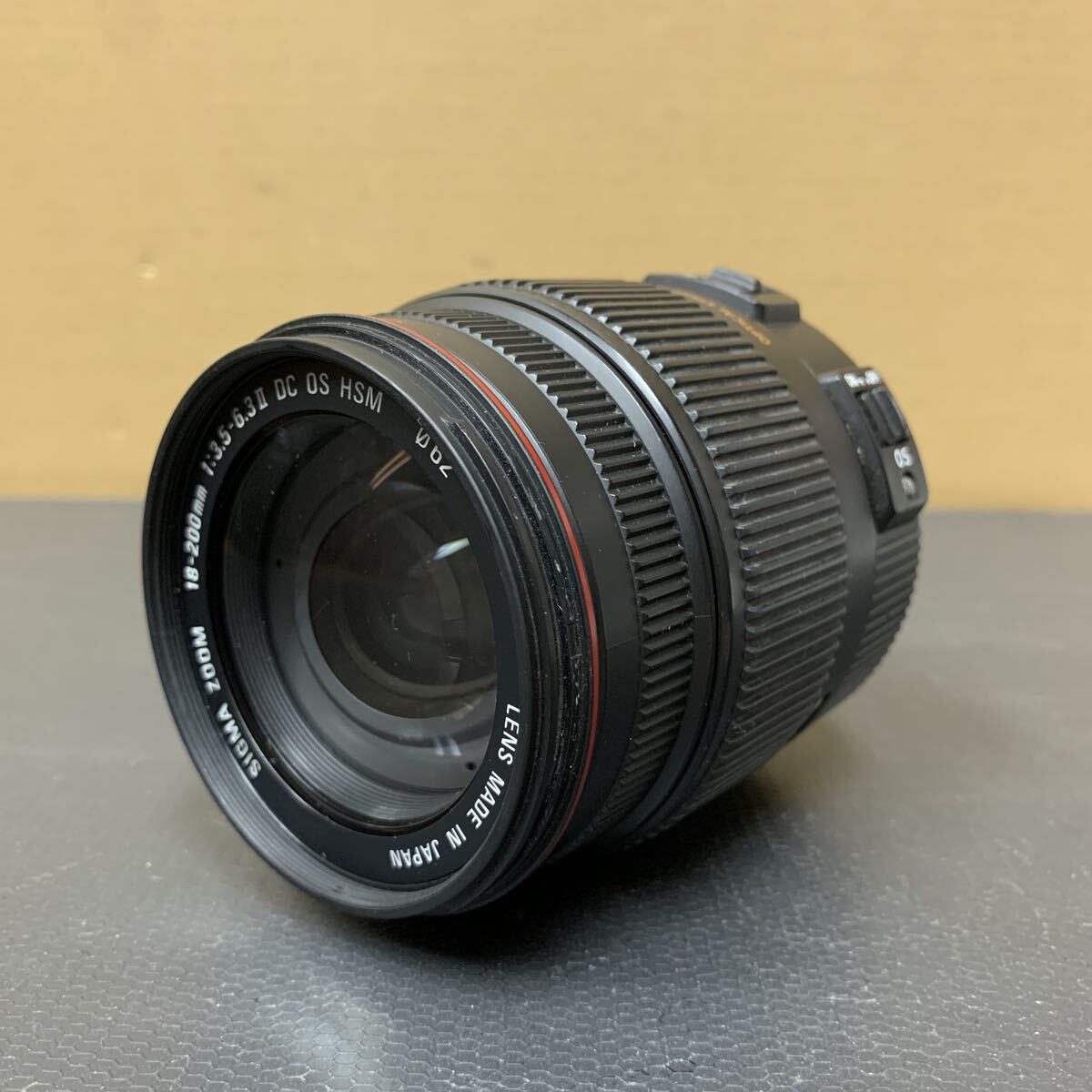 SIGMA ZOOM 18 - 200mm 1:3.5-6.3 II DC OS HSM φ62 シグマ カメラレンズ キヤノン用 未確認 LENS 345