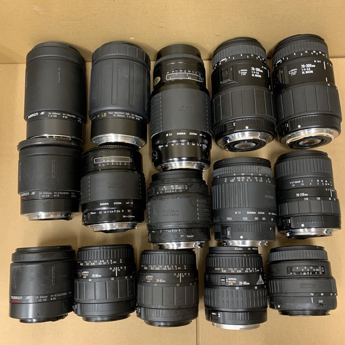 まとめて SIGMA TAMRON シグマ タムロン カメラレンズ キヤノン用 未確認 SET 230