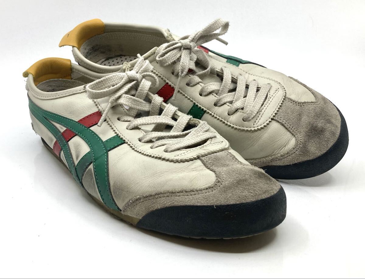 オニツカタイガー Onitsuka Tiger MEXICO66 メキシコ メキシコ66 シューズ スニーカー ネイビー 靴 クツ くつ 26.5 No07-051-100