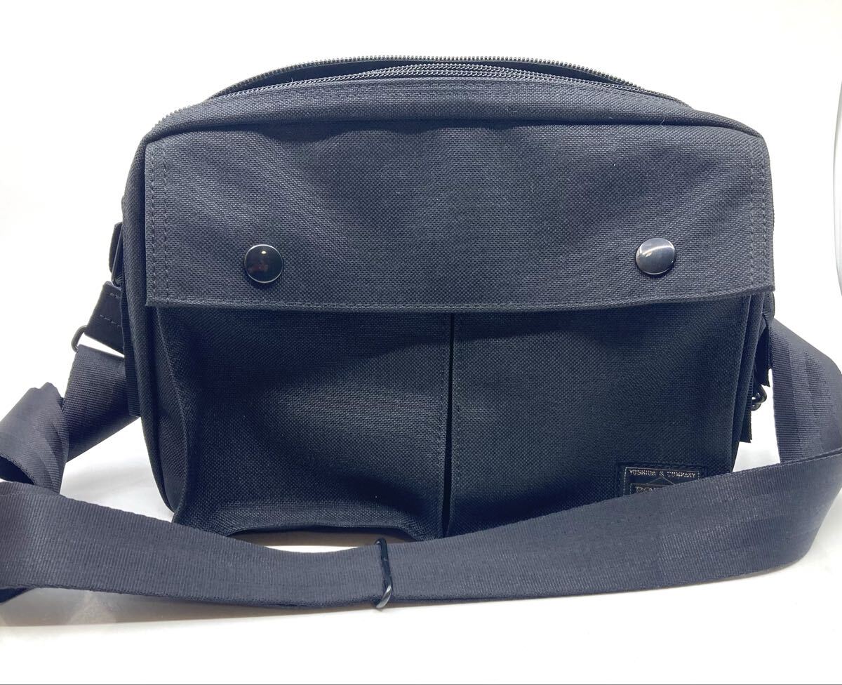 ポーター ショルダーバッグ PORTER ブラック 黒 カバン バック ショルダー 吉田カバン No.07-043-943