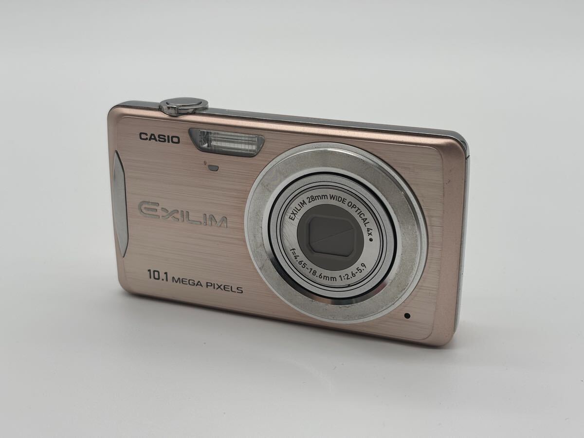G70772042630 CASIO カシオ EXILIM エクシリム EX-Z270 4.65-18.6mm 1:2.6-5.9 コンパクトデジタルカメラ ピンク 現状品 中古