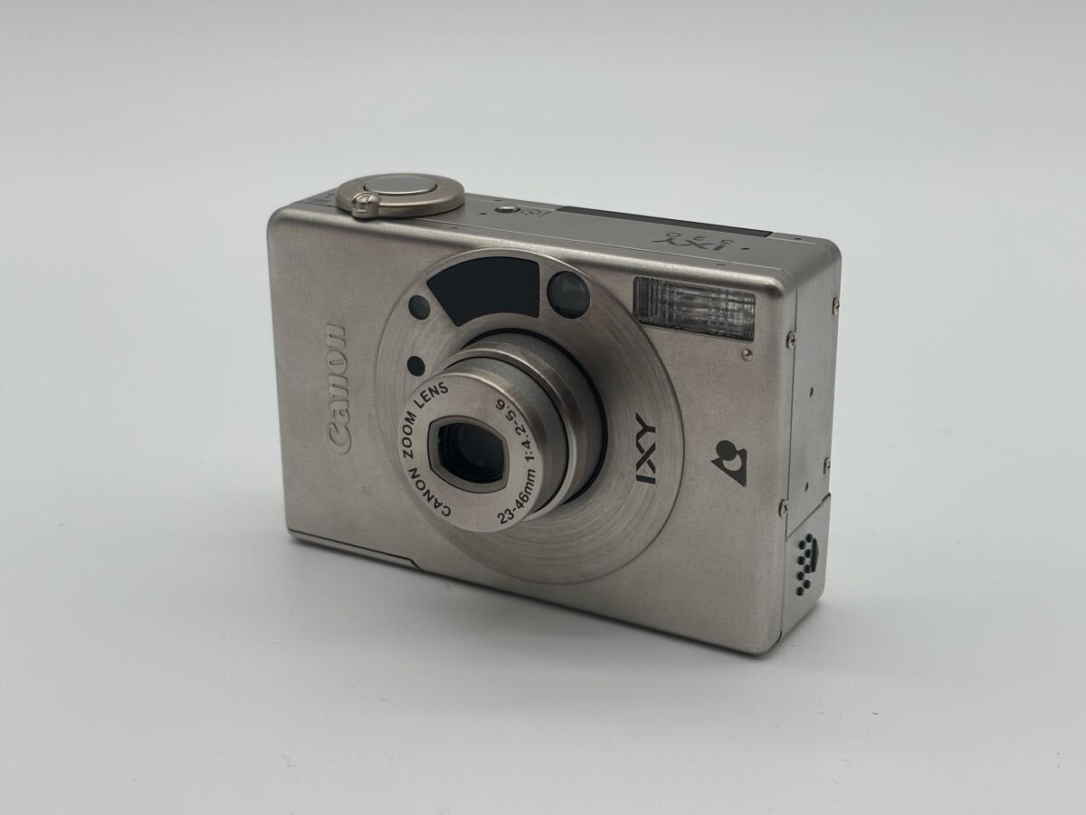 G70793092629 Canon キャノン IXY イクシー 320 23-46mm 1:4.2-5.6 コンパクトデジタルカメラ シルバー 通電可能 現状品 中古